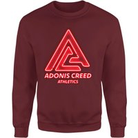 Creed Adonis Creed Athletics Neon Sign Sweatshirt - Burgundy - S von Original Hero