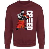 Creed CRIIID Sweatshirt - Burgundy - L von Original Hero