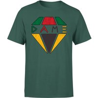 Creed DAME Diamond Logo Men's T-Shirt - Green - XS von Original Hero
