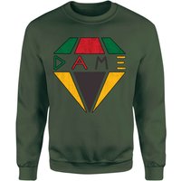 Creed DAME Diamond Logo Sweatshirt - Green - XXL von Original Hero