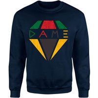 Creed DAME Diamond Logo Sweatshirt - Navy - XL von Original Hero