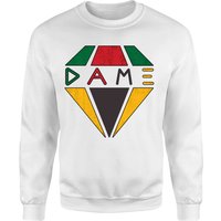 Creed DAME Diamond Logo Sweatshirt - White - XXL von Original Hero