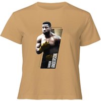 Creed Damian Anderson Women's Cropped T-Shirt - Tan - XL von Original Hero