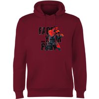 Creed Face Your Past Hoodie - Burgundy - XXL von Original Hero