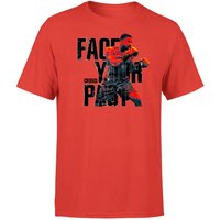 Creed Face Your Past Men's T-Shirt - Red - XXL von Original Hero