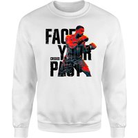 Creed Face Your Past Sweatshirt - White - XS von Original Hero
