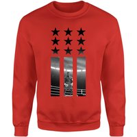Creed Poster Stars Sweatshirt - Red - XXL von Original Hero