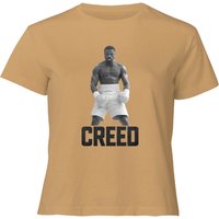 Creed Victory Women's Cropped T-Shirt - Tan - XL von Original Hero
