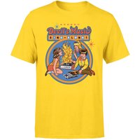 Devil's Music Sing-Along Men's T-Shirt - Yellow - XXL - Gelb von Original Hero