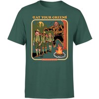 Eat Your Greens Men's T-Shirt - Green - S - Grün von Original Hero