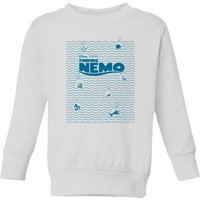 Finding Nemo Now What? Kids' Sweatshirt - White - 11-12 Jahre von Original Hero