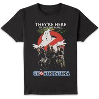Ghostbusters Classic Poster Unisex T-Shirt - Black - L von Original Hero