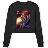 Guardians of the Galaxy Adam Warlock Comic Women's Cropped Sweatshirt - Black - S von Original Hero