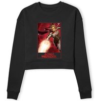 Guardians of the Galaxy Adam Warlock Women's Cropped Sweatshirt - Black - XS von Original Hero