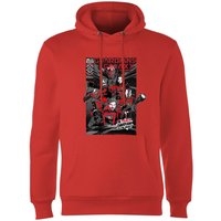 Guardians of the Galaxy The Freakin' Comic Book Cover Hoodie - Red - L von Original Hero