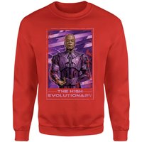 Guardians of the Galaxy The High Evolutionary Sweatshirt - Red - XS von Original Hero