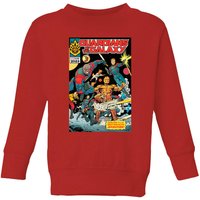 Guardians of the Galaxy The Next Galactic Adventure Kids' Sweatshirt - Red - 5-6 Jahre von Original Hero