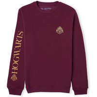 Harry Potter Hogwarts Signature Unisex Sweatshirt - Burgundy - L von Original Hero