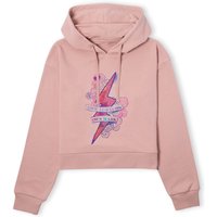 Harry Potter Love Leaves Its Own Mark Women's Cropped Hoodie - Dusty Pink - L von Original Hero