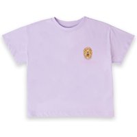 Harry Potter Luna Lovegood Lion Women's Cropped T-Shirt - Lilac - XS von Original Hero