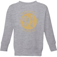 Harry Potter Platform Kids' Sweatshirt - Grey - 11-12 Jahre von Original Hero