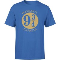 Harry Potter Platform Men's T-Shirt - Blue - L von Original Hero