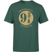 Harry Potter Platform Men's T-Shirt - Green - XS von Original Hero
