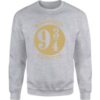 Harry Potter Platform Sweatshirt - Grey - XXL von Original Hero