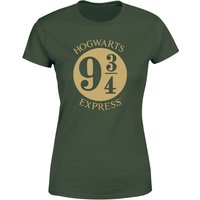 Harry Potter Platform Women's T-Shirt - Green - XL von Original Hero