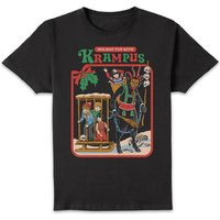 Holiday Fun With Krampus Unisex T-Shirt - Black - XXL - Schwarz von Original Hero