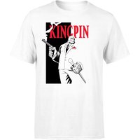 Kingpin Unisex T-Shirt - White - 5XL von Original Hero