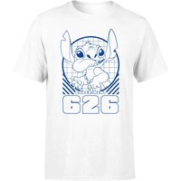 Lilo And Stitch Warning Experiment 626 Men's T-Shirt - White - XL von Original Hero