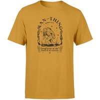 Man-Thing Men's T-Shirt - Mustard - XL - Senf von Original Hero