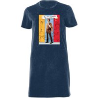 Napoleon Dynamite Poster Women's T-Shirt Dress - Navy Acid Wash - XXL - Navy Acid Wash von Original Hero