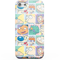 Nickelodeon Cartoon Grid Smartphone Hülle für iPhone und Android - Samsung S10 - Snap Hülle Matt von Original Hero