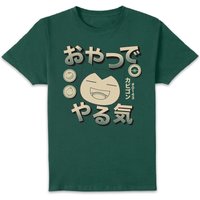 Pokémon Snorlax Hungry T-Shirt - Green - S Pokémon Snorlax Hungry T-Shirt - Green - S von Original Hero