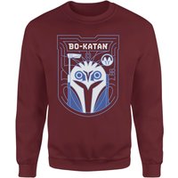 Star Wars The Mandalorian Bo-Katan Badge Sweatshirt - Burgundy - S von Original Hero