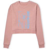 Star Wars The Mandalorian Bo-Katan Women's Cropped Sweatshirt - Dusty Pink - S von Original Hero