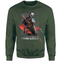 Star Wars The Mandalorian Colour Edit Sweatshirt - Green - XXL von Original Hero