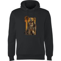 Star Wars The Mandalorian Composition Hoodie - Black - XXL von Original Hero