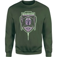 Star Wars The Mandalorian Fierce Warrior Sweatshirt - Green - XXL von Original Hero