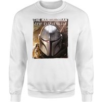 Star Wars The Mandalorian Focus Sweatshirt - White - XL von Original Hero
