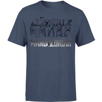 Star Wars The Mandalorian Helmets Line Art - Light Base Men's T-Shirt - Navy - S von Original Hero