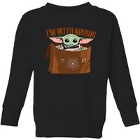 Star Wars The Mandalorian I'm With Mando Kids' Sweatshirt - Black - 3-4 Jahre von Original Hero