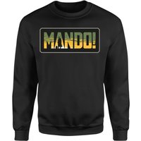 Star Wars The Mandalorian Mando! Sweatshirt - Black - XXL von Original Hero