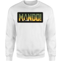 Star Wars The Mandalorian Mando! Sweatshirt - White - M von Original Hero