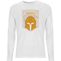 Star Wars The Mandalorian The Armorer Badge Men's Long Sleeve T-Shirt - White - XS von Original Hero