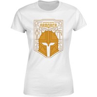 Star Wars The Mandalorian The Armorer Badge Women's T-Shirt - White - 3XL von Original Hero