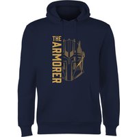 Star Wars The Mandalorian The Armorer Hoodie - Navy - L von Original Hero