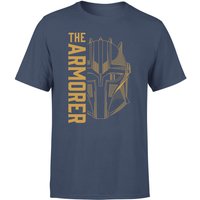 Star Wars The Mandalorian The Armorer Men's T-Shirt - Navy - XS von Original Hero